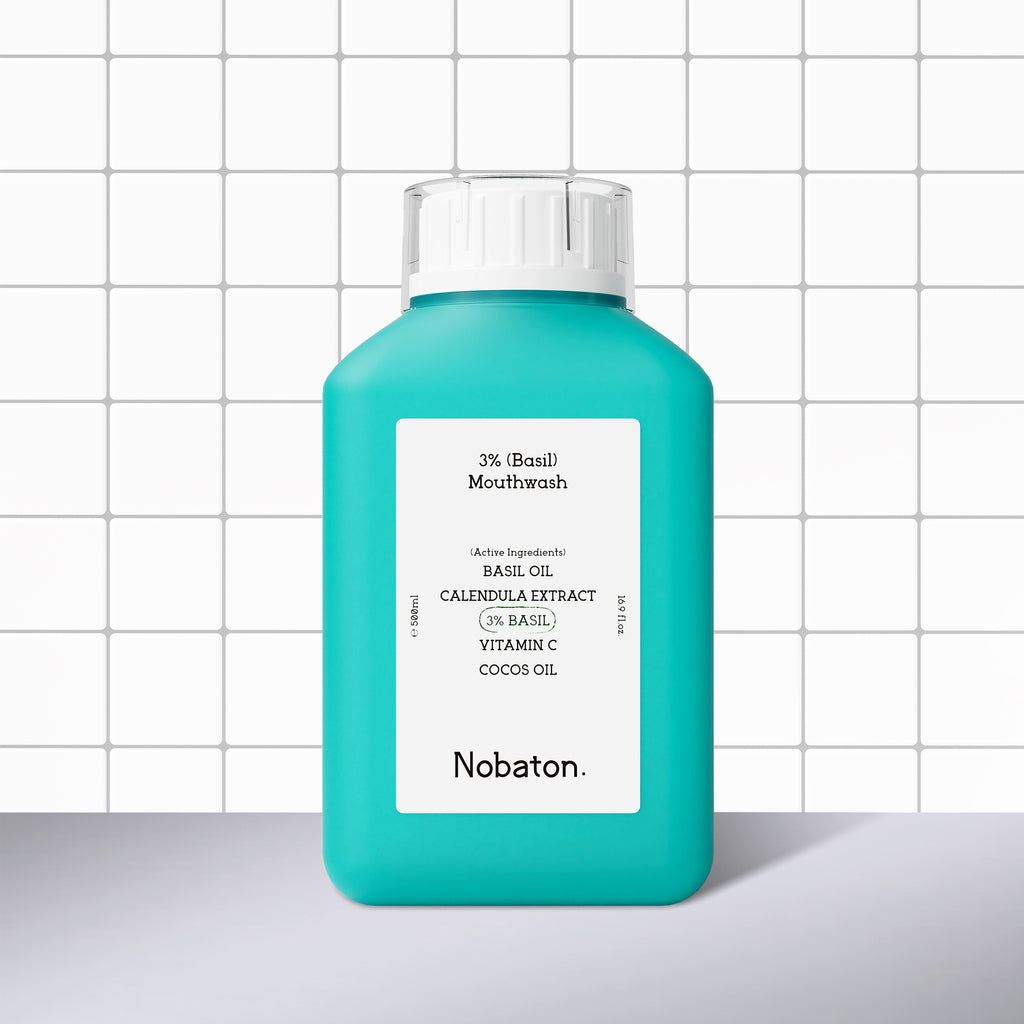 Nobaton. 3％バジル配合 マウスウォッシュ