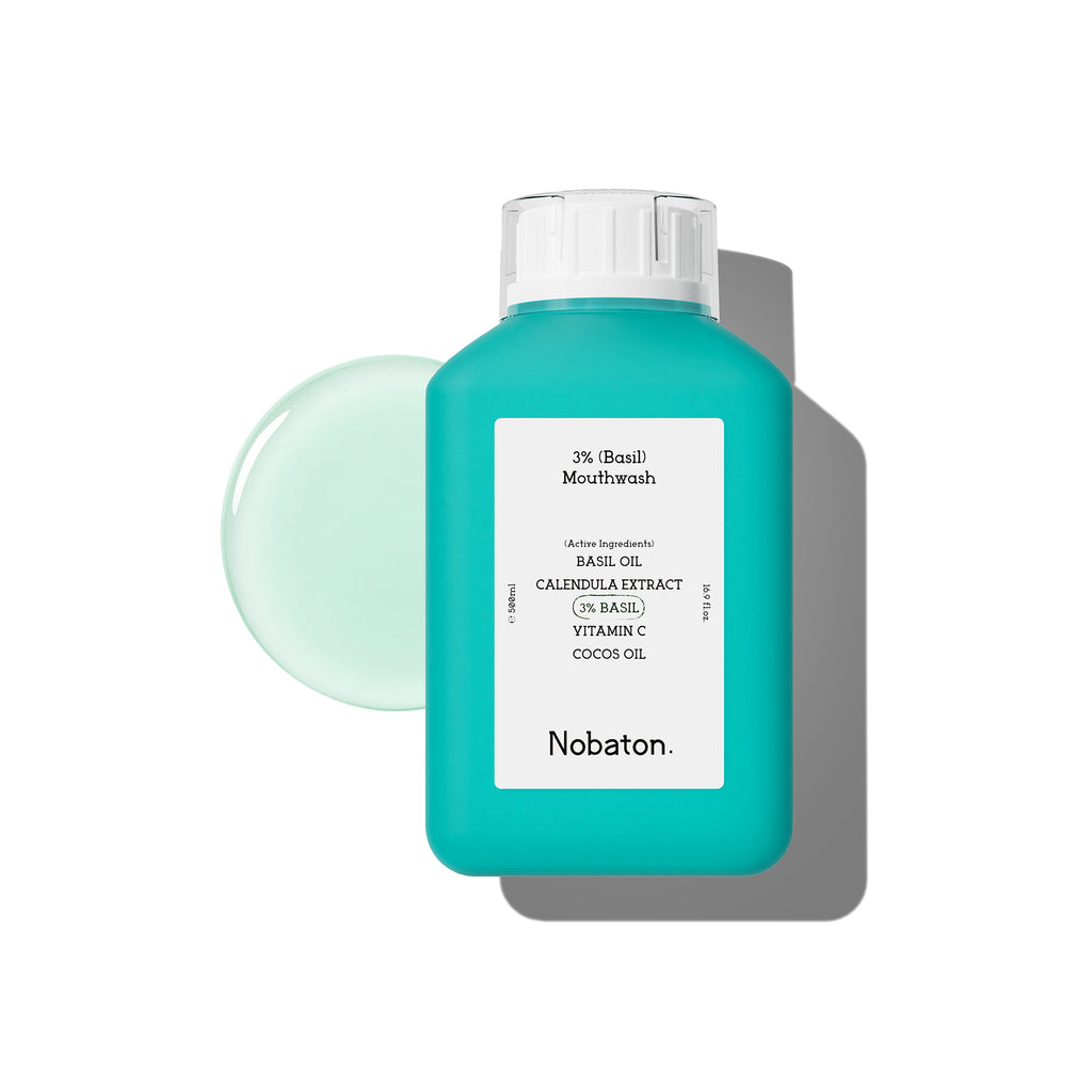 Nobaton. 3％バジル配合 マウスウォッシュ
