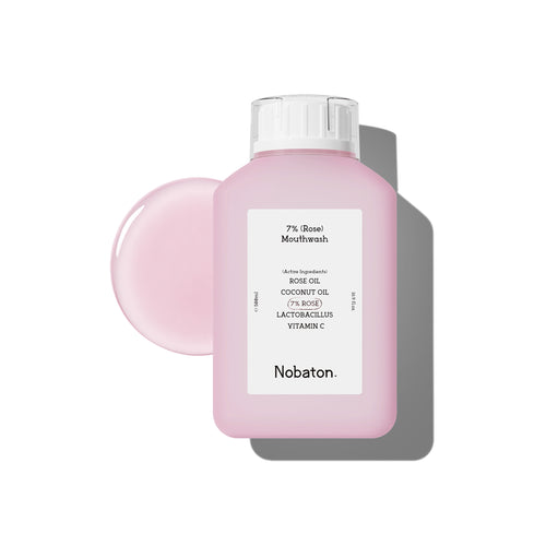 Nobaton. 7％ローズ配合 マウスウォッシュ（500ml / 16.9 fl oz）