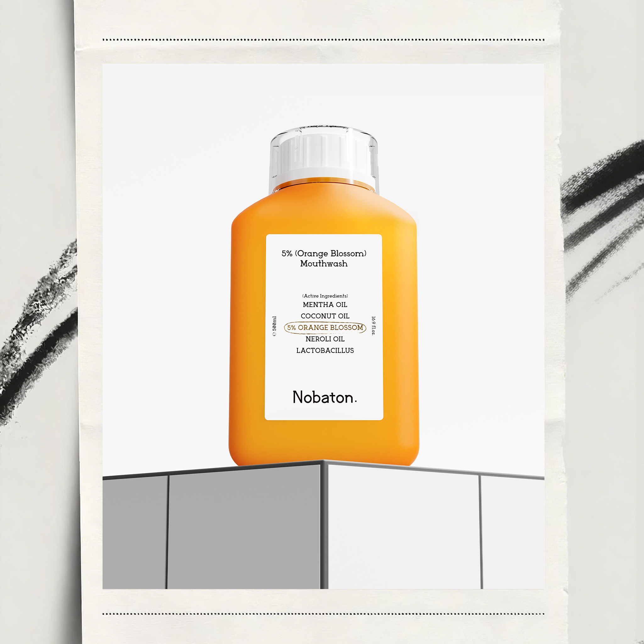 Nobaton. 5％オレンジブロッサム配合 マウスウォッシュ